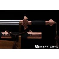 孤品紫铜剑-黑鞘款