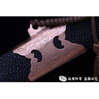 孤品紫铜剑-黑鞘款