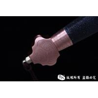 孤品紫铜剑-黑鞘款