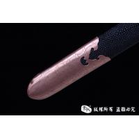 孤品紫铜剑-黑鞘款