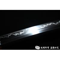 牛角檀木装日本刀-高碳钢烧刃