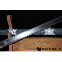 纯银装草钢尚方剑-孤品