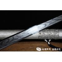传家之宝陨铁剑-陨铁山水纹-陨铁剑，玄铁剑，陨石宝剑