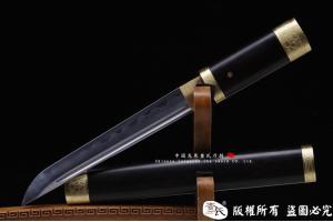 精品檀木短唐刀