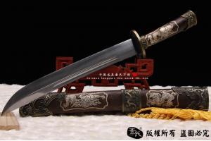 手工铜鞘小清刀-孤品