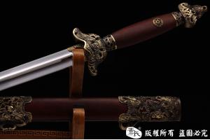 精品铜装太极剑-百炼钢软剑-武术剑-实练加收藏推荐