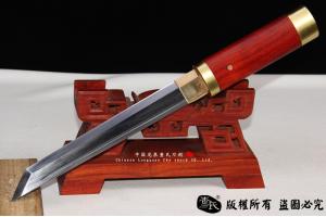 高性价比包铜短唐刀-性能做工不错-可以砍铁丝