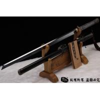 无影唐刀-t10烧刃-珍珠鱼皮手柄