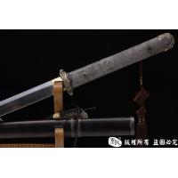 无影唐刀-t10烧刃-珍珠鱼皮手柄
