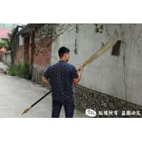 青龙偃月刀-关云长用刀-手雕装具，百炼钢刀身