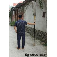 青龙偃月刀-关云长用刀-手雕装具，百炼钢刀身