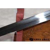 精品铜装百炼钢太极剑-牡丹图