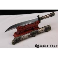 手工铜鞘小清刀-孤品