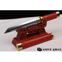 高性价比包铜短唐刀-性能做工不错-可以砍铁丝