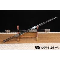罕见银装冰裂纹剑-大师作品