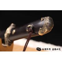 檀木简装短唐刀