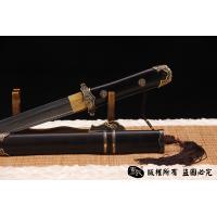 檀木简装短唐刀
