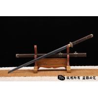 特价款高碳钢烧刃简装唐刀
