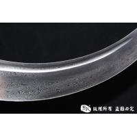 罕见正宗原味白铜蒙古刀
