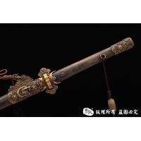 全包铜天龙切刃唐刀