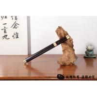 百炼花纹钢烧刃短唐刀