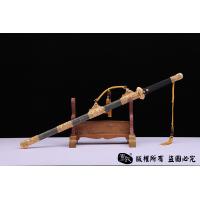 豪华镀金天梯纹唐刀 查长伟作品