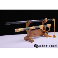 豪华镀金天梯纹唐刀 查长伟作品