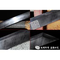 豪华镀金天梯纹唐刀 查长伟作品