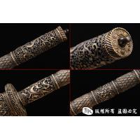 镂空装康熙御用大刀 皇族清刀