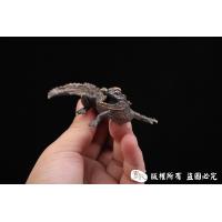 纯铜实心鳄鱼茶宠