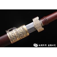 花纹钢铜装卧龙剑