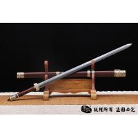 花纹钢铜装卧龙剑