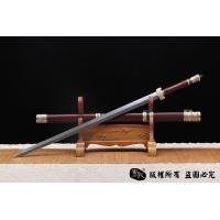 花纹钢铜装卧龙剑