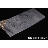 手工大马士革钢夹vg10天梯纹菜刀 高档礼盒装