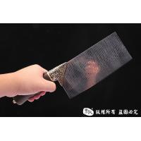 手工大马士革钢夹vg10天梯纹菜刀 高档礼盒装