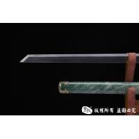 羽毛钢简装鱼皮唐刀
