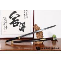 手工毛铁镀金大汉之剑