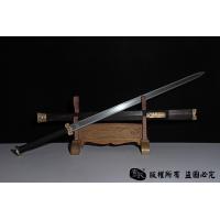 手工毛铁镀金大汉之剑