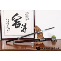 手工毛铁旋焊镀银汉剑