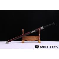 手工毛铁旋焊镀银汉剑