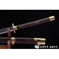 百炼钢圆背苗刀-经典苗刀