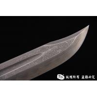 大马士革鳄鱼邓迪刀-实用小刀王-收藏实用完美结合