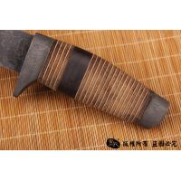 大马士革鳄鱼邓迪刀-实用小刀王-收藏实用完美结合