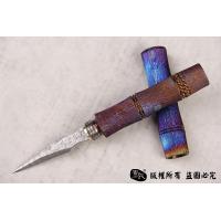 钛合金大马士革茶剑
