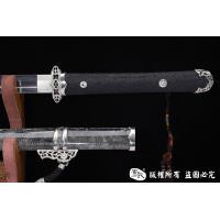 昆吾--白铜装百炼钢烧刃唐剑-诸刃唐刀 查长伟作品