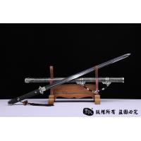 昆吾--白铜装百炼钢烧刃唐剑-诸刃唐刀 查长伟作品