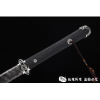 昆吾--白铜装百炼钢烧刃唐剑-诸刃唐刀 查长伟作品