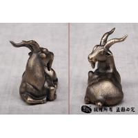 生肖羊-黄铜实心打造