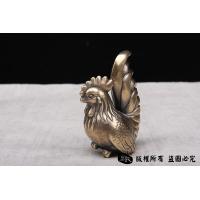 生肖鸡-黄铜实心打造