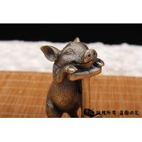 奋斗猪-黄铜实心打造